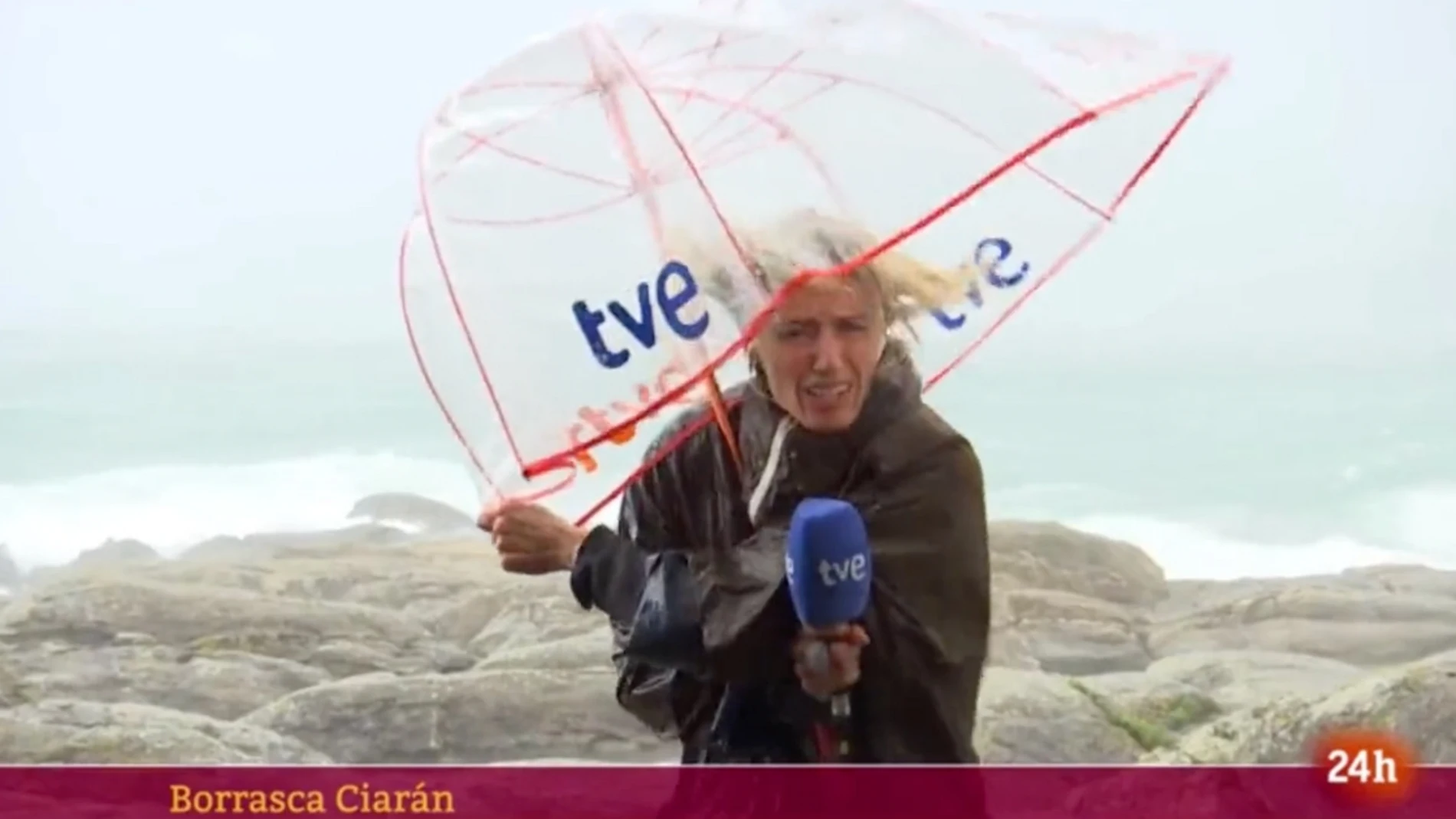 Paula Filgueira, una reportera de TVE