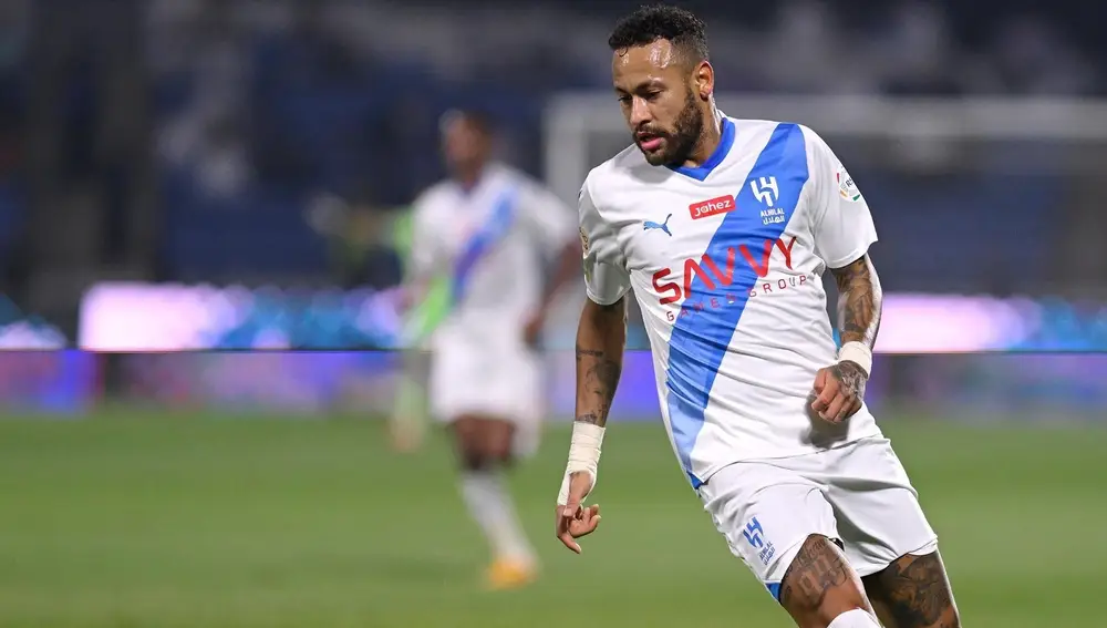 Neymar ha podido disputar muy pocos partidos con el Al Hilal