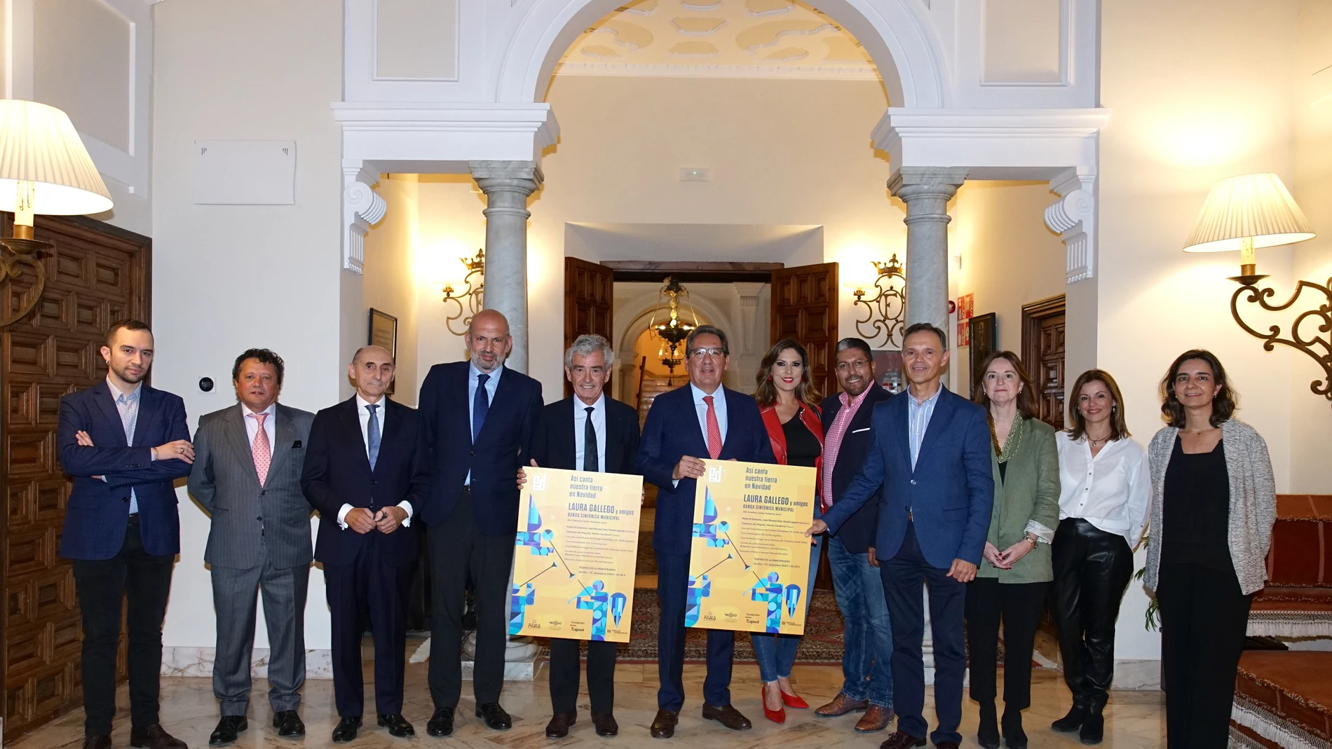 Presentación del Concierto de Navidad de Fundación Cajasol