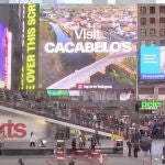 Vídeo de "Visit Cacabelos" en Times Square