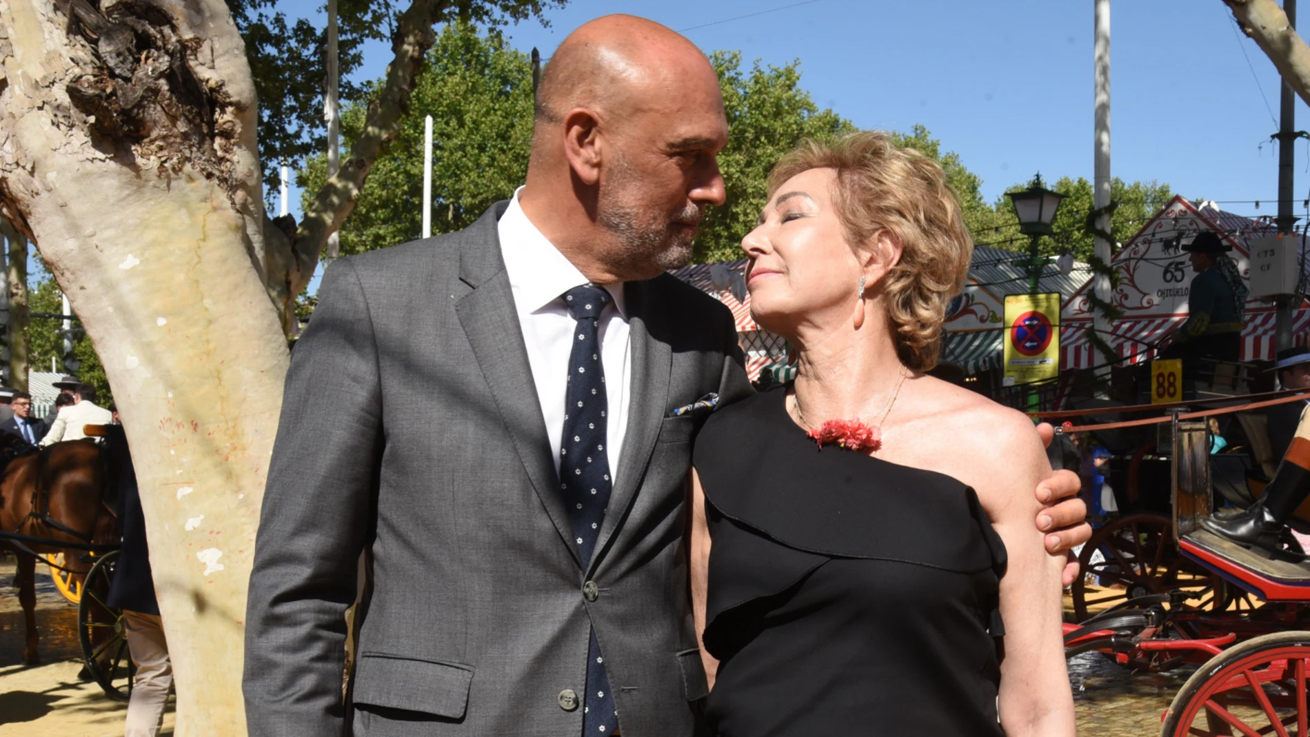 Ana Rosa Quintana y Juan Muñoz