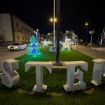 Encendido de luces de Navidad en la localidad sevillana de Estepa