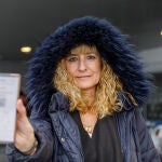 Sylvia García, representante de la plataforma de usuarios del AVE de Segovia
