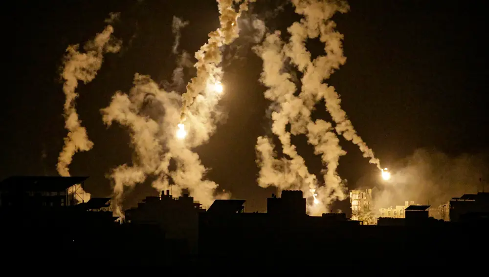 Exchange of fire between Israeli army and military wing of Hamas on northern Gaza