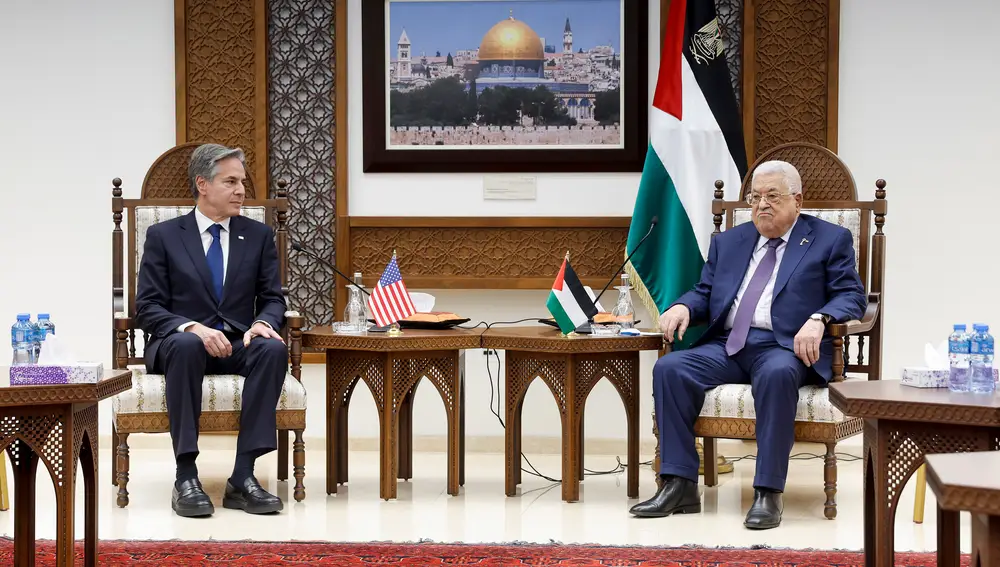 Israel Palestinians Blinken