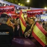 Concentración en Ferraz contra la ley de la amnistía