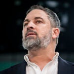 Abascal ofrece una rueda de prensa en el marco de las acciones del partido contra los pactos de investidura 