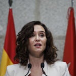 La presidenta Isabel Díaz Ayuso