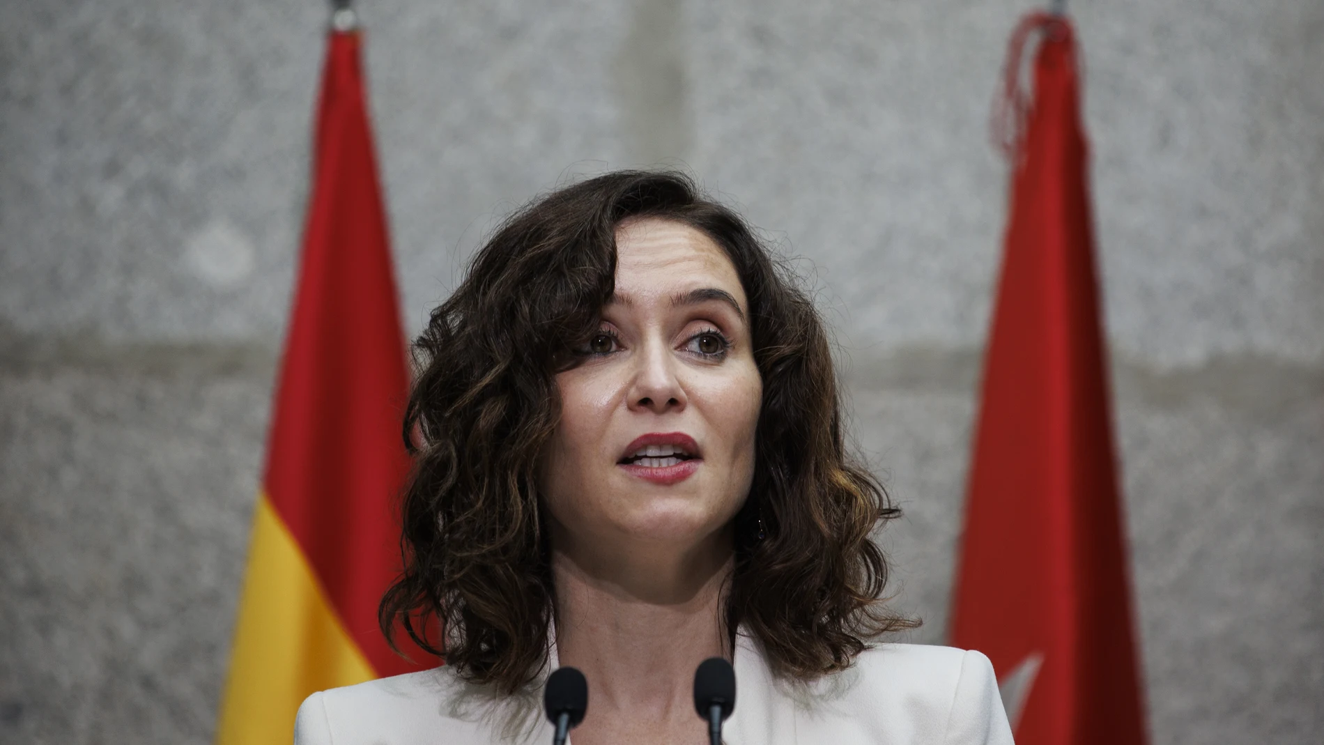 La presidenta Isabel Díaz Ayuso