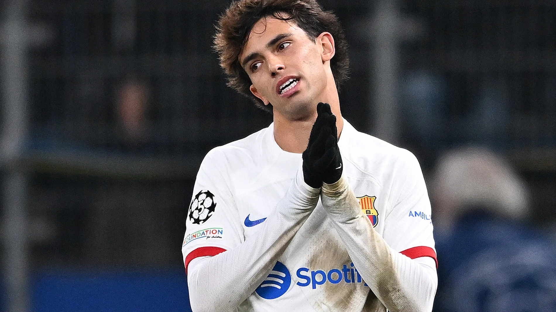 João Félix, en un partido de la Liga de Campeones