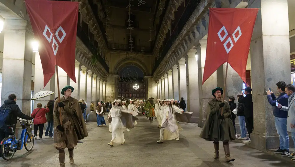 Puydu Fou en la Plaza Mayor. David Jar