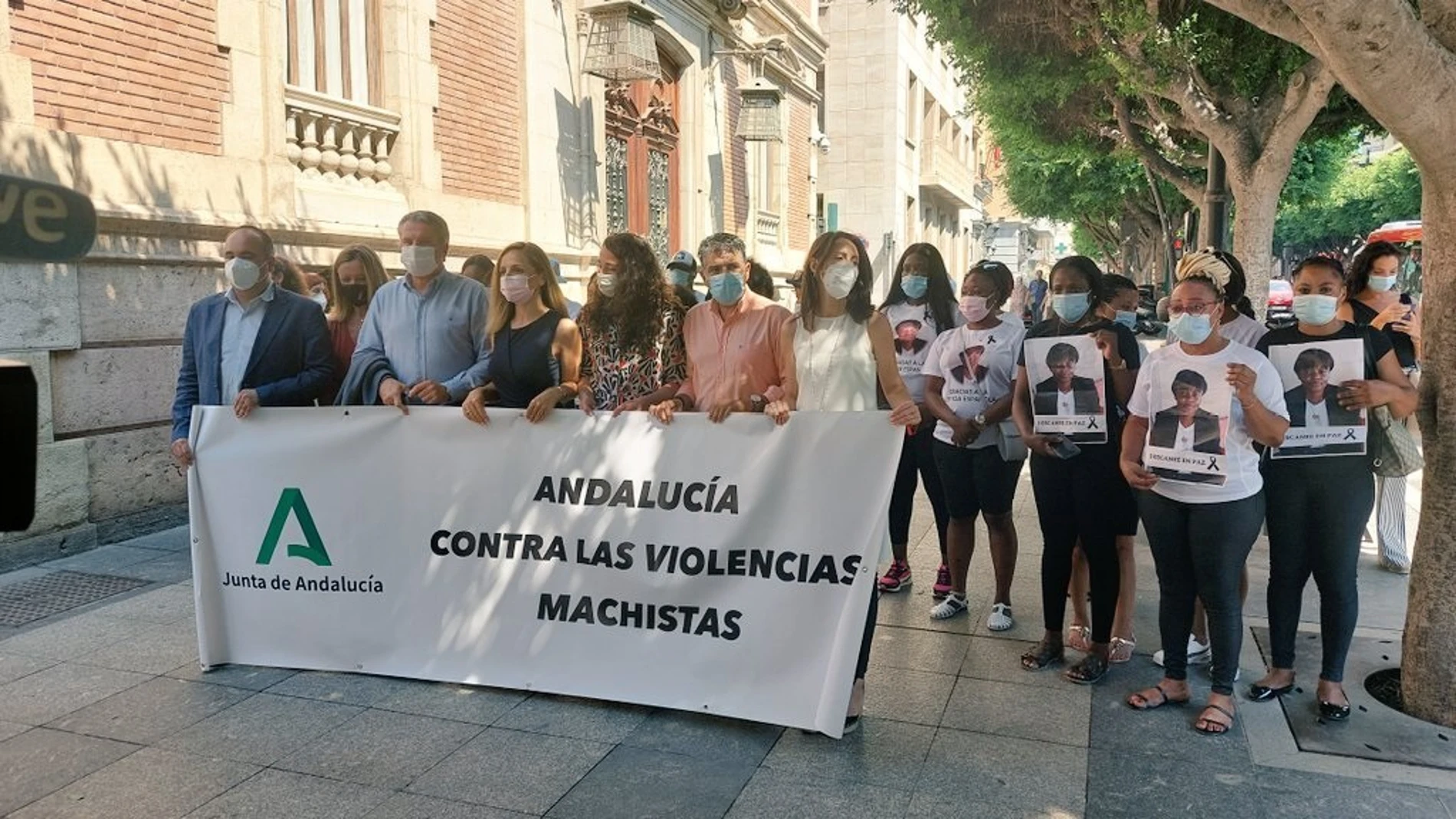 Concentración por el asesinato