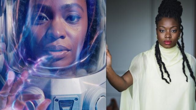 Nia DaCosta (dcha.), directora de "The Marvels"
