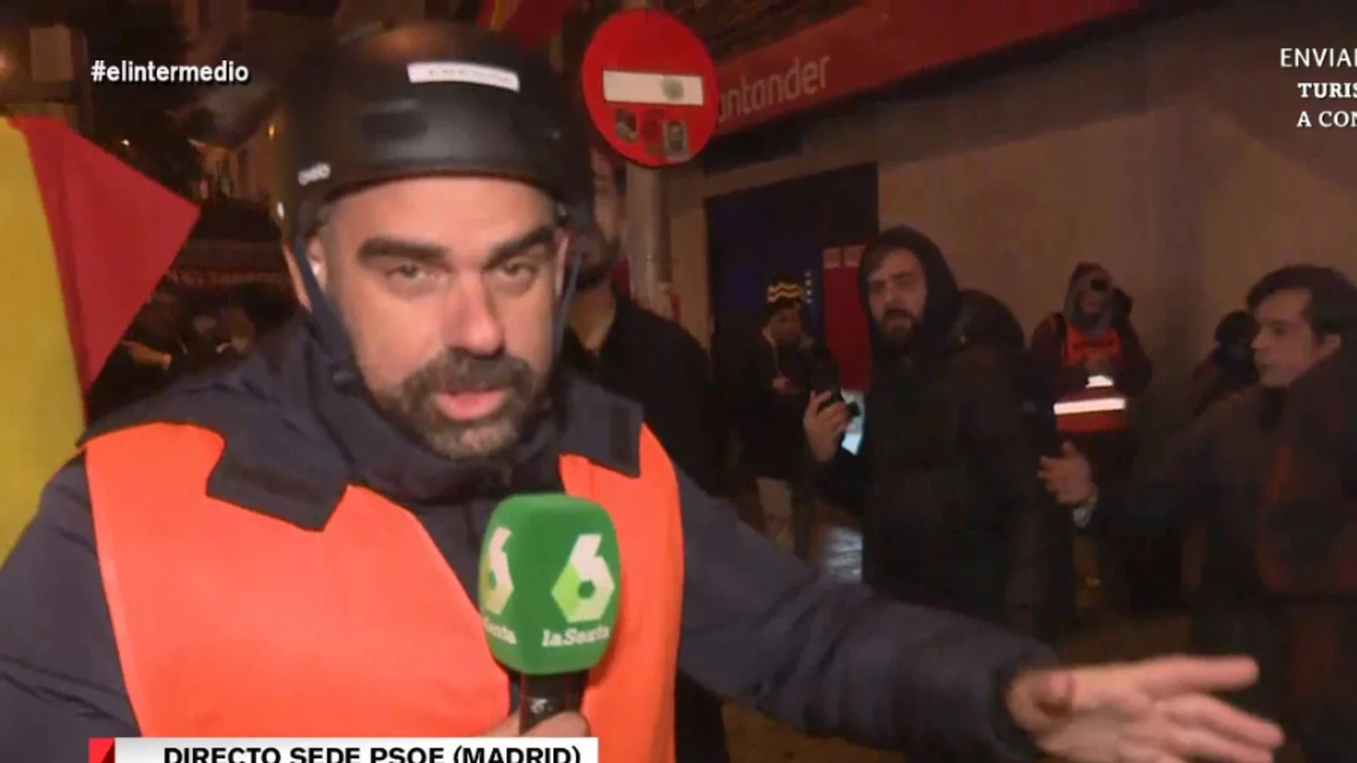 Javier Bastida, reportero de laSexta