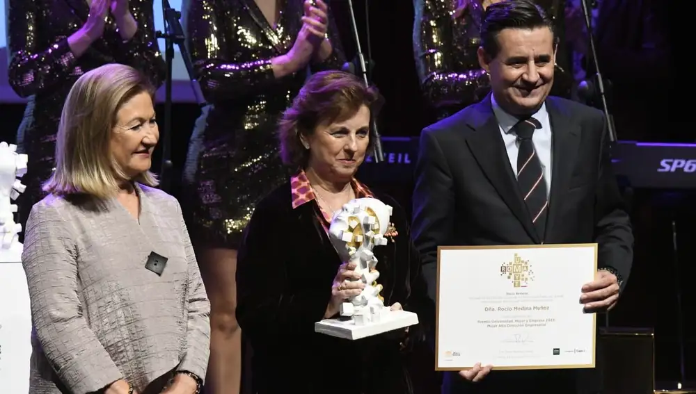 La premiada Rocío Medina