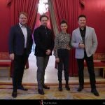 Tomasz Konieczny, (bajo barítono, Janusz); Łukasz Borowicz, director musical; Corinne Winters (soprano, Halka); Piotr Beczała (tenor, Jontek)