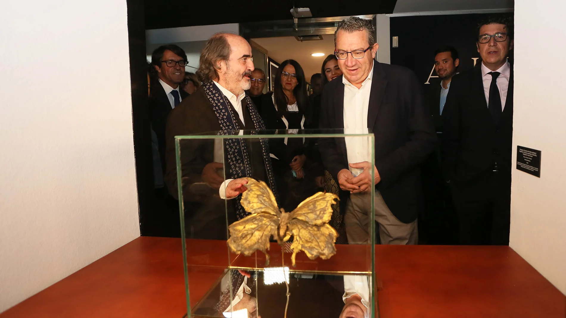 Imagen de la mariposa que donó Salvador Dalí al Museo Benlliure de Crevillente.