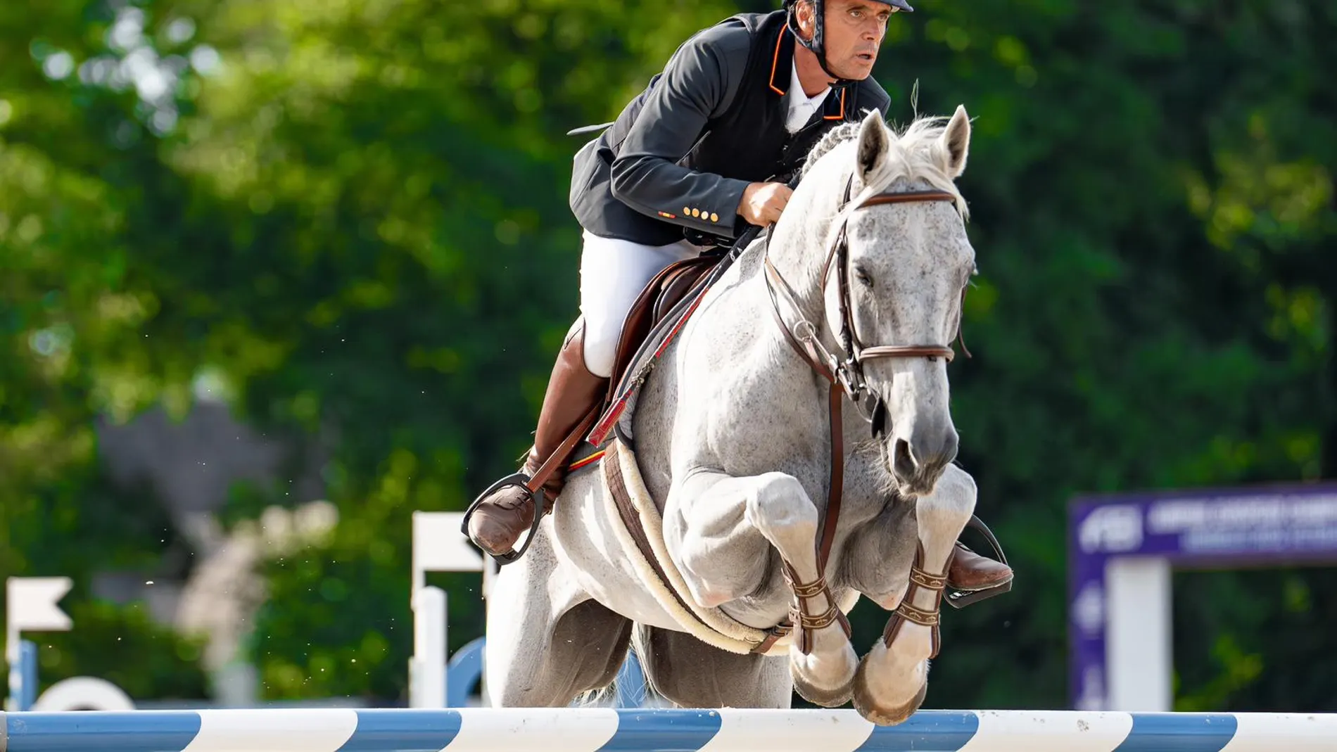 Diego Usón Olaso, campeón de Europa de Veteranos en Salto