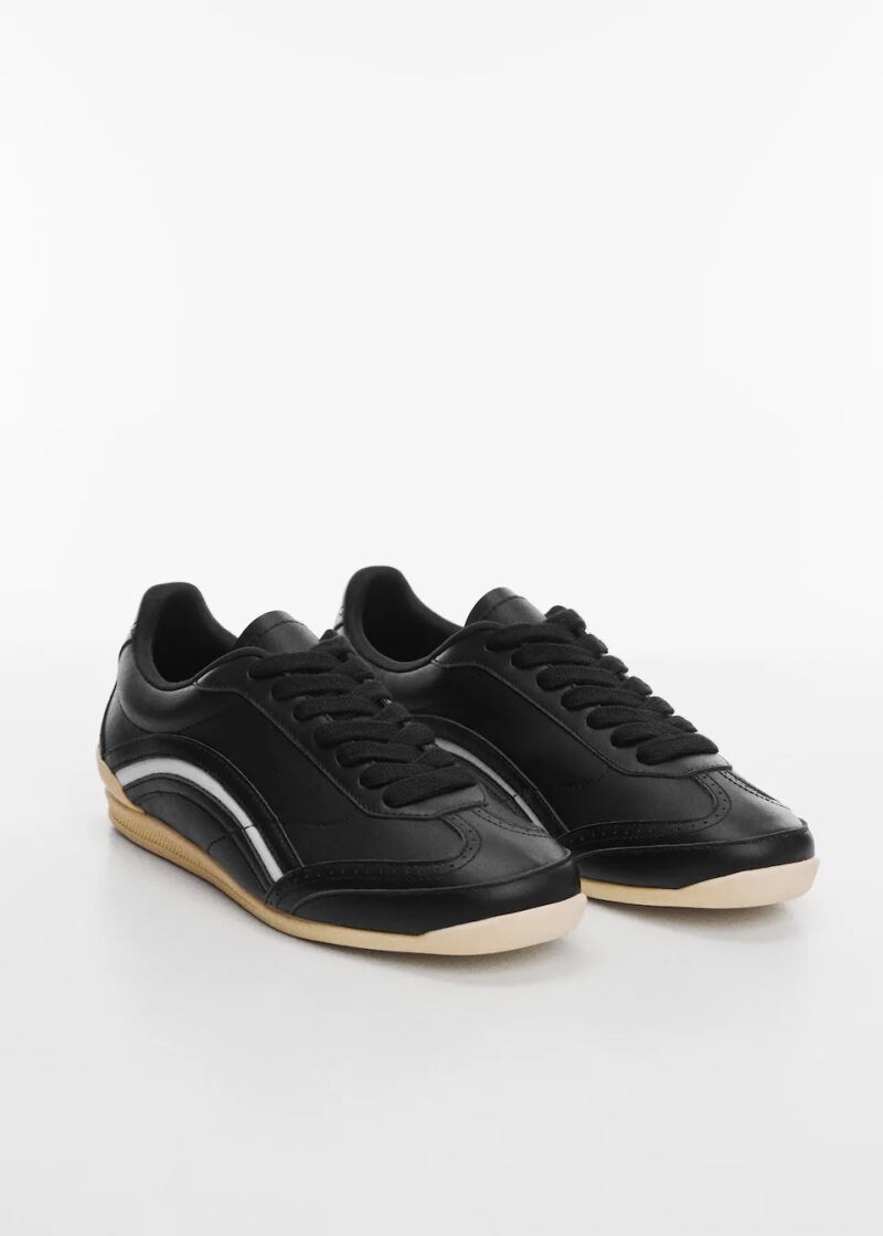 Deportivas piel cordones