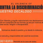 La carta del Valencia a sus aficionados de cara al Bernabéu con una seria advertencia: "¡Habrá cámaras...!"