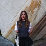 Rocío Osorno con look de Zara. 