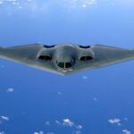 B-2 Spirit en vuelo.