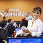 Sonsoles Ónega en los estudios de Atresmedia 
