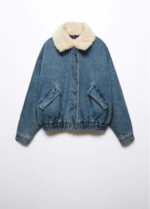 Cazadora denim.