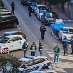 La Policía investiga en el lugar donde el político español Alejo Vidal-Quadras, que fue vicepresidente del Parlamento Europeo y presidente del conservador Partido Popular (PP) en Cataluña, recibió un disparo en la cara en la calle Núñez de Balboa de Madrid