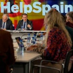 Feijóo se reúne con prensa extranjera mientras internacionaliza el rechazo a la amnistía