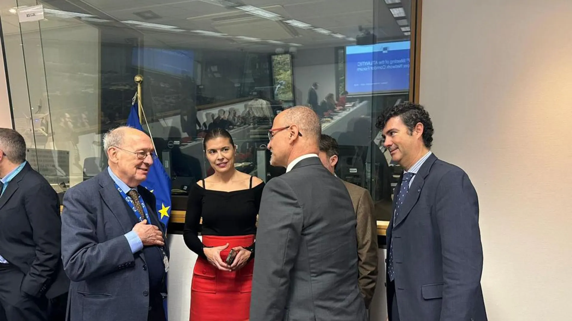 El delegado para el Corredor Atlántico y Redes Complementarias, Luis Fuentes, participa en el Foro, en Bruselas