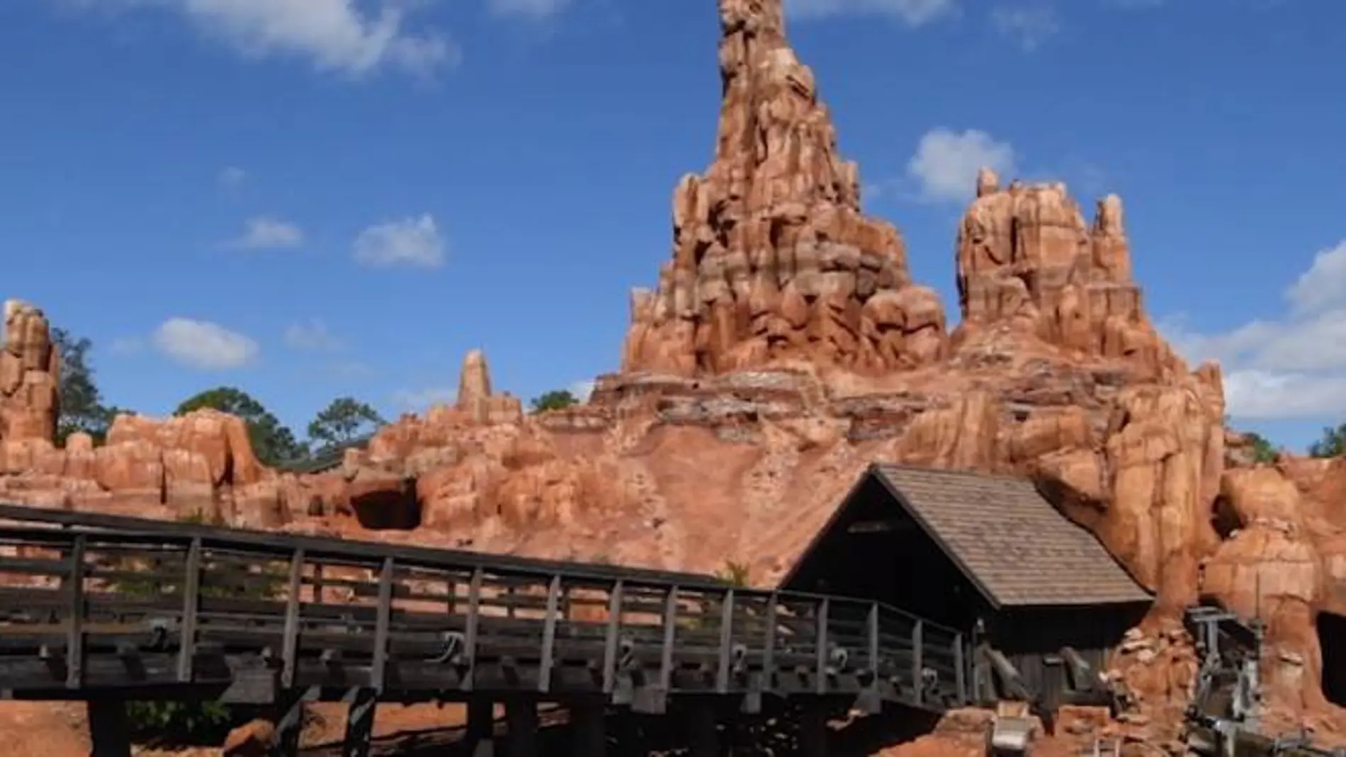 Big Thunder Mountain Railroad en Orlando, Florida.