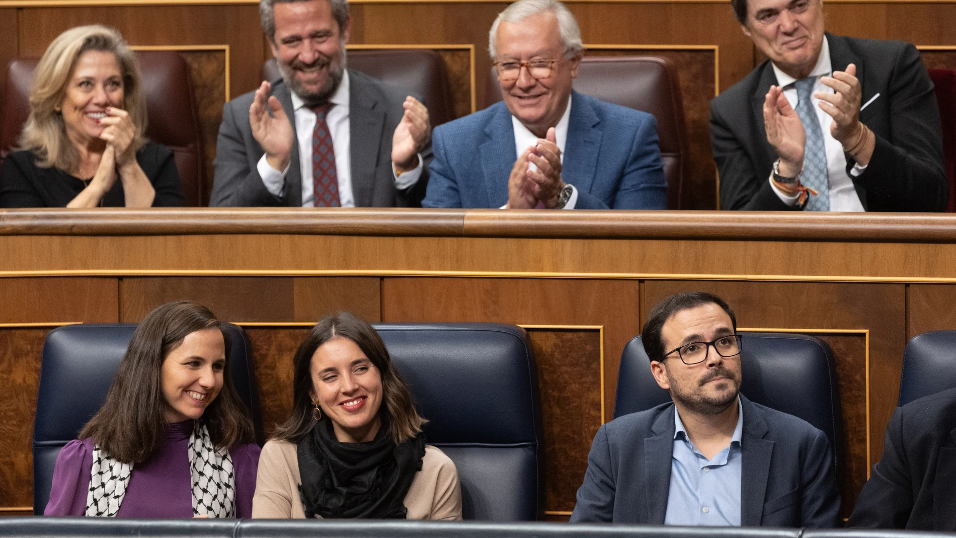 VÍDEO: Debate.- Feijóo pregunta a Sánchez por qué va a cesar a Irene Montero y la ministra asiente con resignación