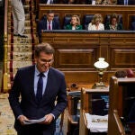 Pleno de investidura en el Congreso de los Diputados.© Alberto R. Roldán / Diario La Razón.