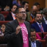El portavoz de Adelante Andalucía, José Ignacio García
