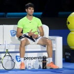 Alcaraz, en las pasadas Nitto ATP Finals