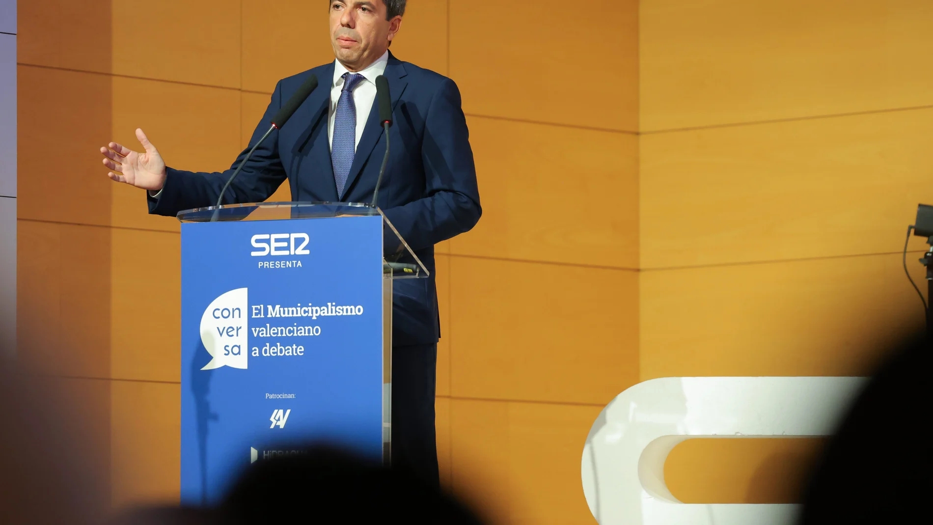 El presidente de la Generalitat valenciana, Carlos Mazón