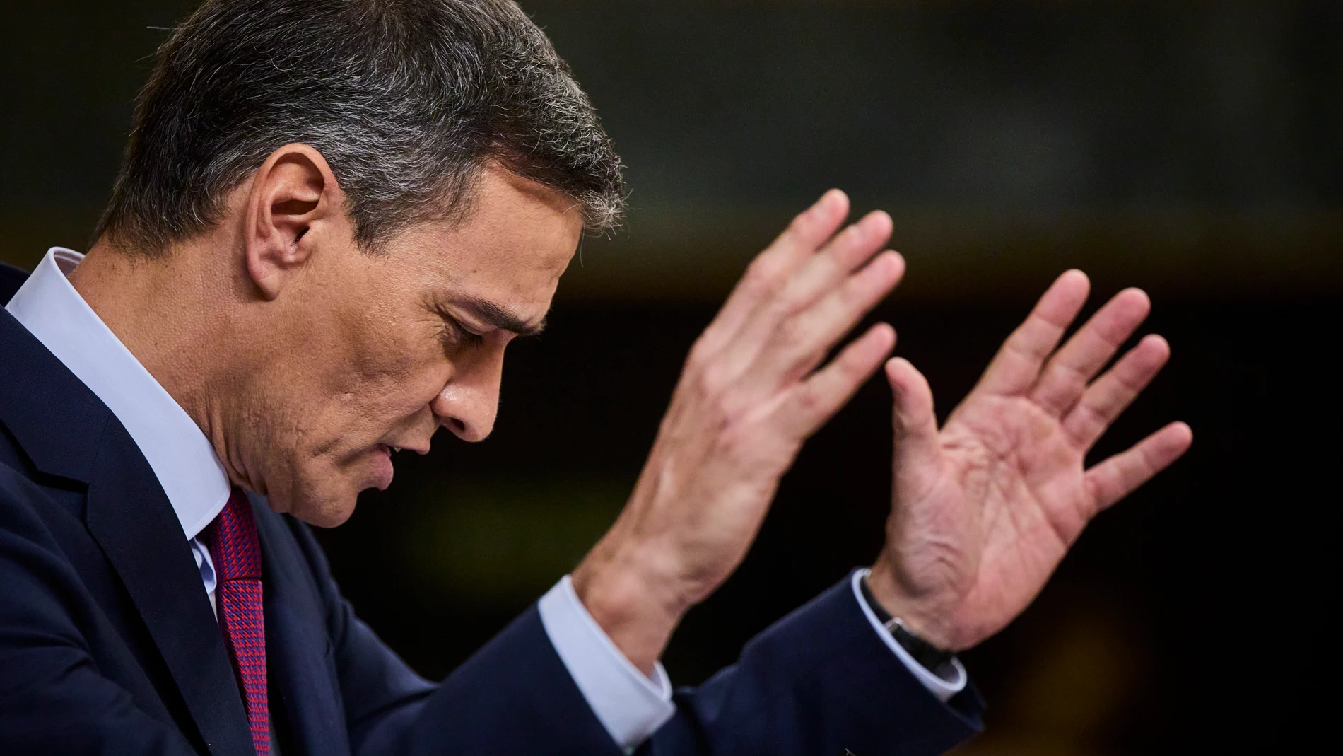 El presidente del gobierno, Pedro Sanchez