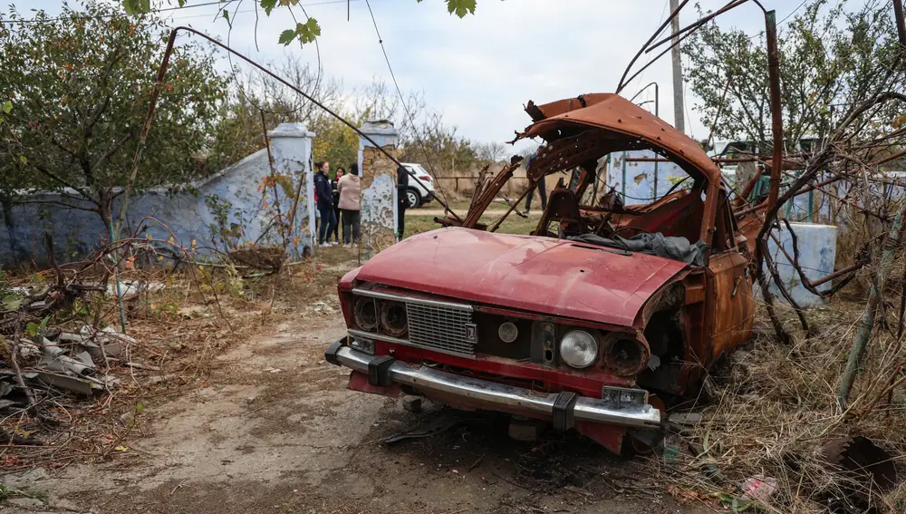 La madre de Tetiana Pariichuk murió en Pavlivka, Mikolaiv, antes de poder huir de los rusos