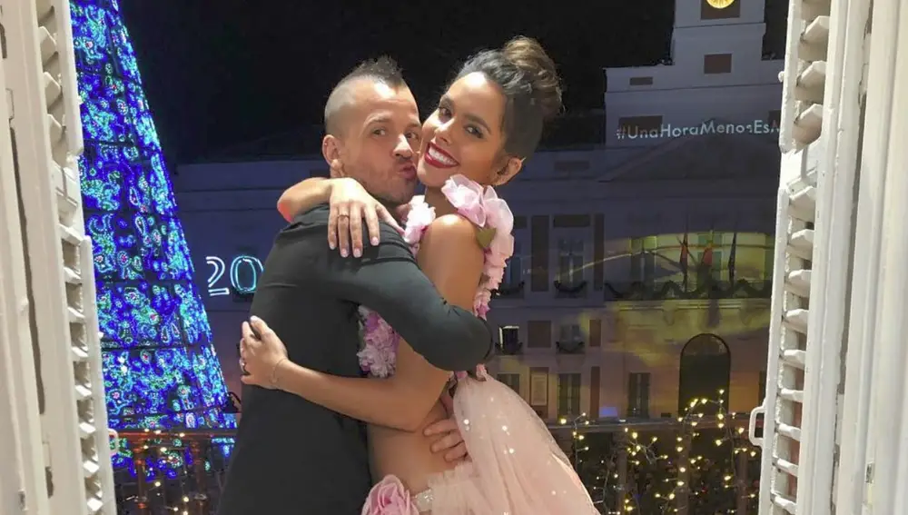 Dabiz Muñoz y Cristina Pedroche en Campanadas