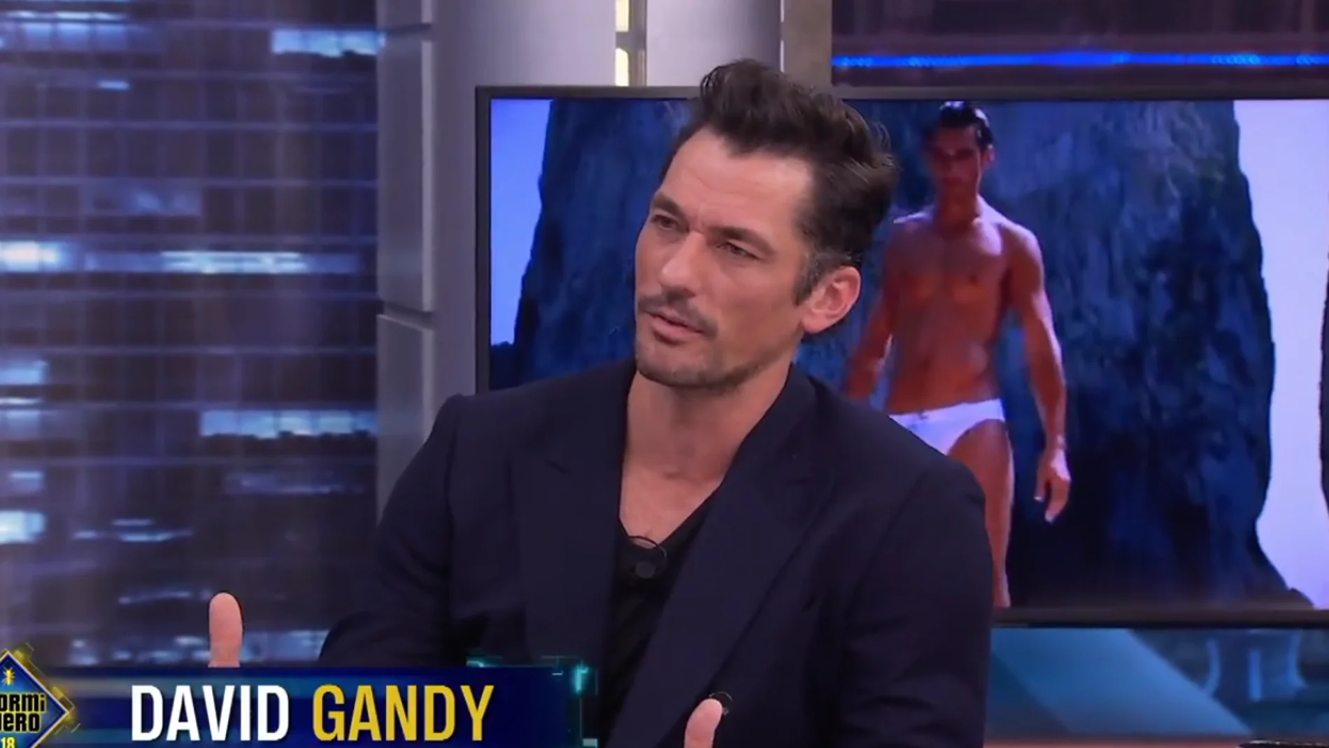 La reflexión de David Gandy en 'El Hormiguero' sobre las ventajas que tienen las modelos sobre ellos