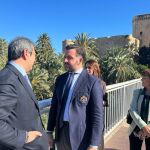 Vicente Barrera, izquierda, y Pablo Ruz, hoy en Elche (Alicante).