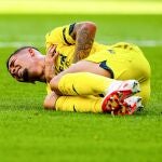 Yeremy Pino se lesionó en el entrenamiento del miércoles