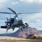 Imagen de un helicóptero Apache AH-64E como el que ha comprado Marruecos