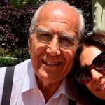 Pastora Vega junto a su padre, Curro Vega
