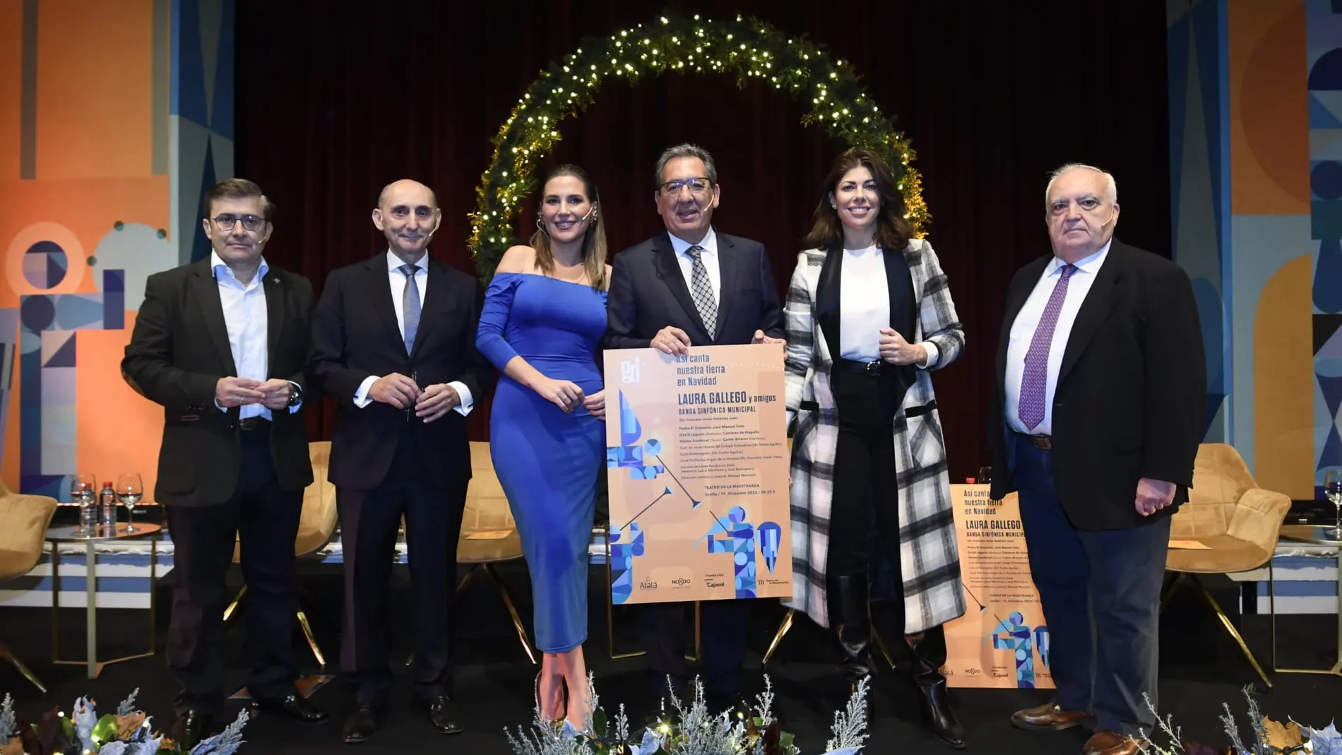 Antonio Arias, Manuel Marvizón, Laura Gallego, Antonio Pulido, Davinia Jaén y Antonio Garduño