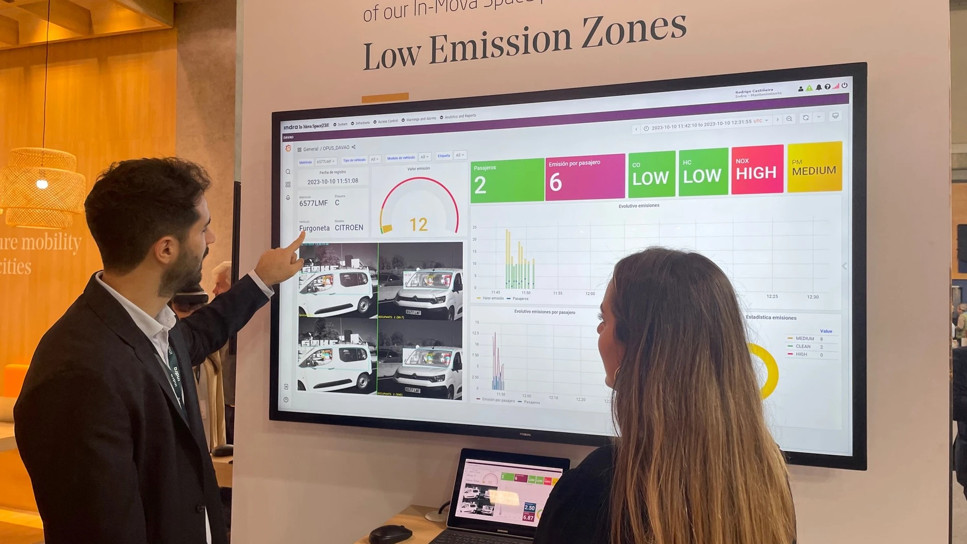Indra presentó su solución para ZBE en el Global Mobility Call
