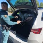 Detenido en Córdoba un vecino de Murcia con 54 kilos de marihuana