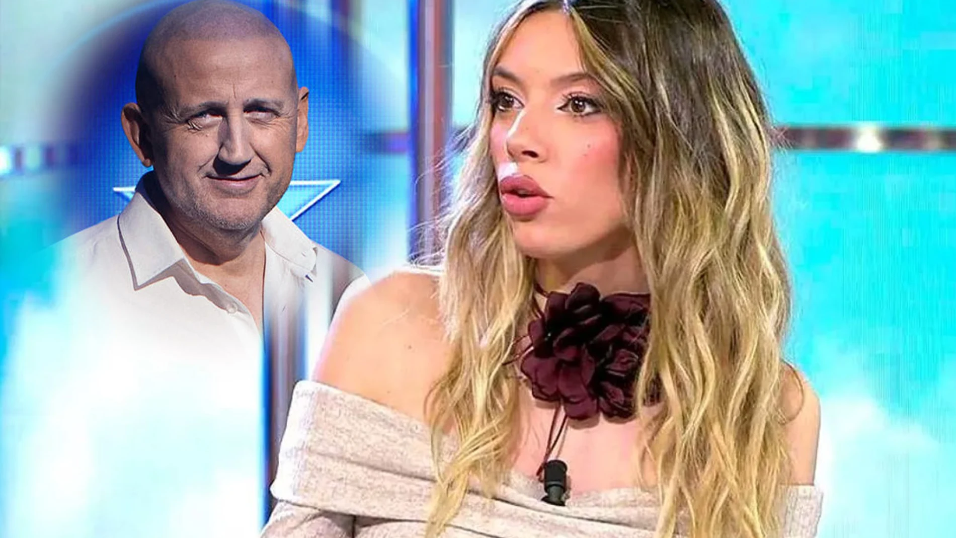 Alejandra Rubio y el chófer Gustavo Guillermo