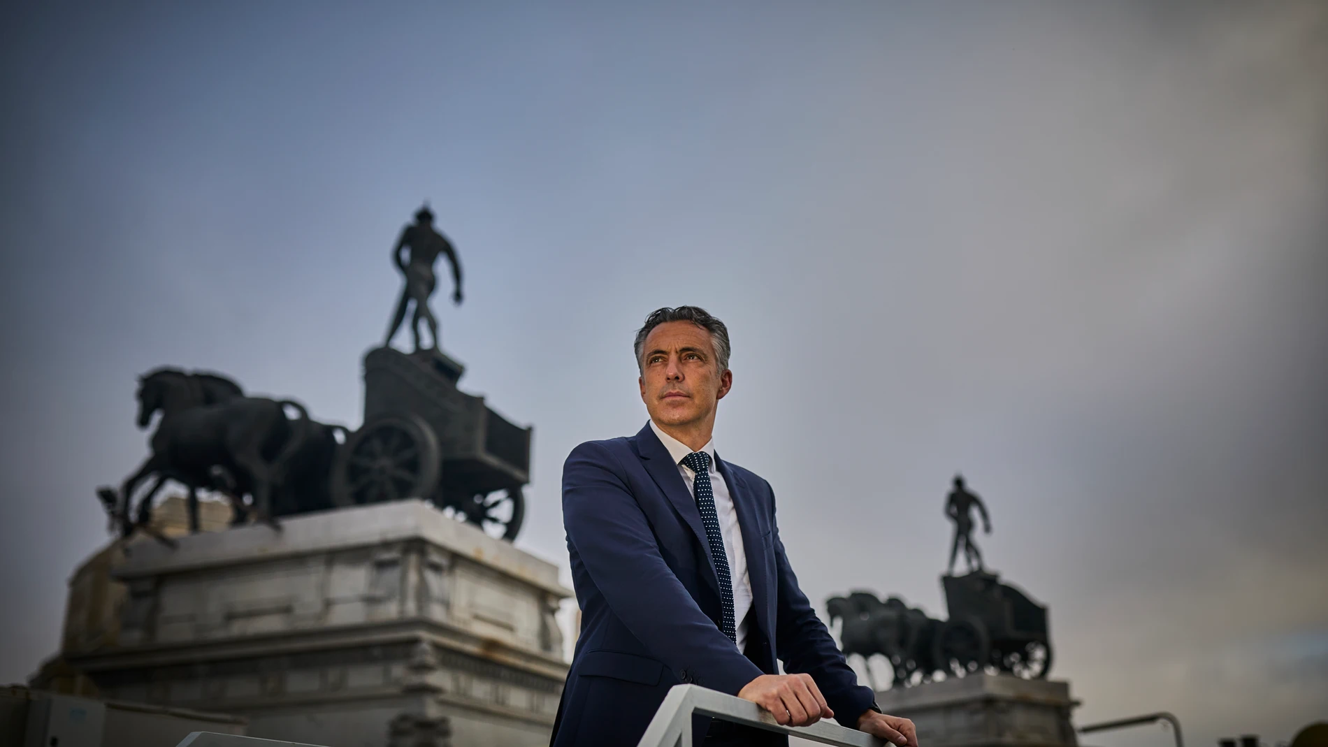 Entrevista con Carlos Novillo Piris, Consejero de Medio Ambiente, Agricultura e Interior de la Comunidad de Madrid.© Alberto R. Roldán / Diario La Razón.17 11 2023